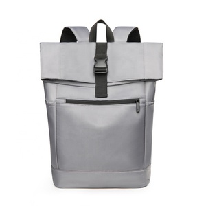 Fashion Design Urban Leisure Business Roll-up <b>Backpack</b> Custom logo College Outdoor <b>Anti</b> <b>Theft</b> <b>Backpack</b> - Product Image 4