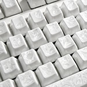 Capuchons de touches en céramique émaillée blanche de haute qualité, compatibles avec les interrupteurs de touches Cherry et <span class=keywords><strong>Gateron</strong></span> MX, qualité OEM - Product Image 3