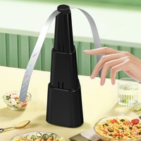 Ventilateur Répulsif Anti-Moustiques Automatique Rétractable USB à Lames Holographiques Souples Sans Produits Chimiques pour Été Automne Intérieur Animaux