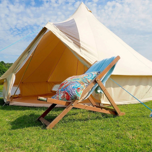 5M Glamping Luxury Cotton <span class=keywords><strong>Canvas</strong></span> Bell <span class=keywords><strong>Tent</strong></span> Với Khả Năng Chống Cháy Nấm Mốc - Product Image 3