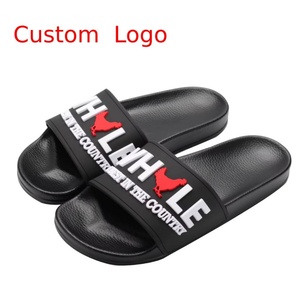 Sandalias Planas para Hombre, Diseño Moderno, Marca Privada, Suela de PU, Sandalias 3D para Hombre, Sandalias de Goma - Product Image 1