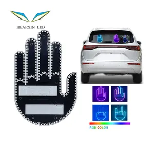 Waterproof Colorful Cars LED Atmosphere Gesture Lamp RGB Signal Indicator Remote Off-road Vehicles Special Ambient Lights