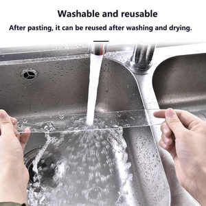 Autocollant de vente directe d'usine, ruban adhésif amovible Double face, Nano <span class=keywords><strong>colle</strong></span> transparente lavable - Product Image 5