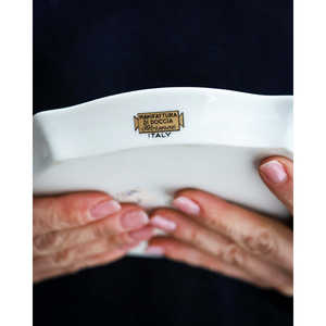 Plateau à fruits italien Richard Ginori, vaisselle élégante, 0g pour votre expérience culinaire - Product Image 1