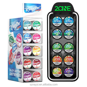 Présentoir en acrylique pour pochettes de nicotine et snus, fabrication sur mesure par l'usine RAY YI, avec pochettes incluses - Product Image 4