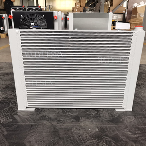 Enfriadores de aceite de aire hidráulicos, radiador de aleta de placa, herramientas de máquina CNC, con ventilador de CC de 12V - Product Image 4