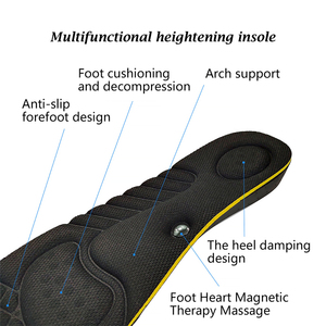 Đa Chức Năng Thoải Mái Người Đàn Ông Của Phụ Nữ Chân Trị Liệu Từ Tính Lót Chiều Cao Tăng Vòm Hỗ Trợ Miếng Đệm Giày Làm EVA Chất Liệu - Product Image 2