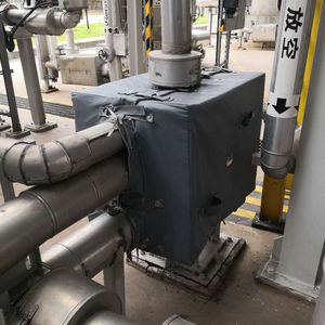 Veste en <span class=keywords><strong>aérogel</strong></span> pour conduits industriels, hydrophobe, ignifuge, isolante thermique, pièces en <span class=keywords><strong>aérogel</strong></span> <span class=keywords><strong>de</strong></span> forme spéciale - Product Image 1