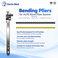Davin Med Reconstruction Vétérinaire Bone Plate Bender Plaque Orthopédique Pince de Pliage Instrument Chirurgical pour Petit Animal