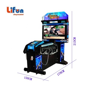 Machine <span class=keywords><strong>de</strong></span> jeu <span class=keywords><strong>de</strong></span> tir LiFun Ghost Squad 2 joueurs, simulateur d'amusement intérieur, jeu vidéo rétro d'arcade à vendre - Product Image 4