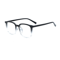 VisualMate Stylish New Vogue TR90 Montures de lunettes Lunettes carrées à jante complète pour femmes et hommes