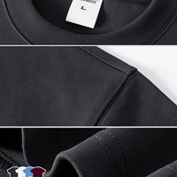 Nouvelle Collection Printemps/Été 2026 – T-shirt Homme Col Rond Manches Courtes Coupe Ample BOXY en Coton Pur Lourd 400G Couleur Unie