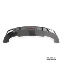 2019-2023 Q3 Kit carrosserie Diffuseur arrière pour Audi Q3 Sportback SUV Matériau PP Q3 SQ3 RSQ3