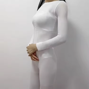 Traje de adelgazamiento corporal moldeador de cuerpo profesional, adelgazante ropa blanca, traje de medias de cuerpo completo, uso de masajes con rodillo de vacío - Product Image 3