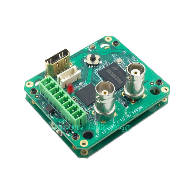 3-in-1 Encoding Board with Power-Off Memory LVDS 3G-SDI/HD-MI/CVBS Tail Board for SONY FCB Block CMOS Sensor Box Camera Modules