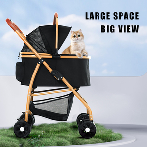 Carrito de Viaje Plegable de Algodón Impermeable Wellpal, con 4 Ruedas, <span class=keywords><strong>para</strong></span> Perros, Venta al Por Mayor - Product Image 3