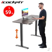 Icockpit โต๊ะยืนอัตโนมัติ,โต๊ะปรับความสูงไฟฟ้าโต๊ะปรับความสูงโต๊ะอัตโนมัติ