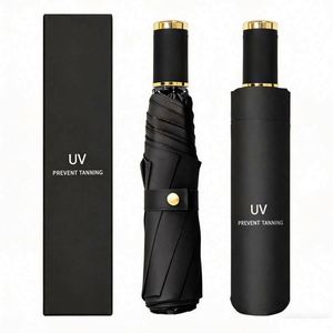 High Quality Oem Wholesale Manual Uv Resistant <b>Windproof</b> Waterproof 8 Bone for Business Promo Gift Logo <b>Umbrella</b> - Product Image 1