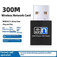 300M adaptateur USB sans fil carte réseau Dongle Mini 5GHz bureau WiFi récepteur émetteur pour ordinateur portable et PC Interface LAN