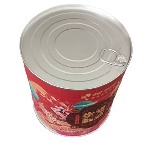 Latas de metal de 1kg, embalaje de alta calidad, forma redonda, hojalata para alimentos, lata de <span class=keywords><strong>leche</strong></span> <span class=keywords><strong>condensada</strong></span> - Product Image 4