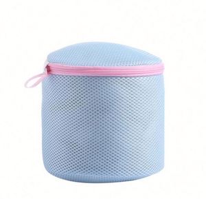 Sac de lavage cylindrique spécial pour sous-vêtements et soutien-gorge, double couche épaissie, pour lavage en machine - Product Image 6