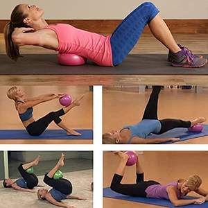 필라테스 공 22cm 30cm 50cm 55cm 90cm 95cm <span class=keywords><strong>100cm</strong></span> 110cm 120cm 135cm 친환경 피트니스 운동 필라테스 요가 로고가있는 체육관 공 - Product Image 5