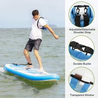 Mochila Impermeable de PVC de 2l-50l, Diseño Enrollable, Flotante, con Reflejo Nocturno, para Senderismo, Kayak, Caza, Venta al Por Mayor