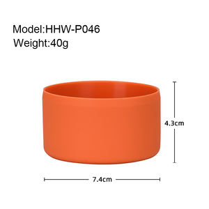 Atlas Bar Accessories <b>Hot</b> <b>Water</b> <b>Bottle</b> Cup Bottom <b>Cover</b> Thickened Flexible Silicone Non-Slip Base Protector 2 Pack Portable - Product Image 5