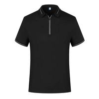Magliette da uomo all'ingrosso di qualità all'ingrosso t-shirt da uomo polo logo personalizzato uniforme strumento polo con cerniera riflettente