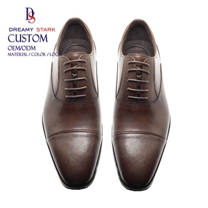 Zapatos de Vestir de Cuero de Calidad Dreamy Stark para Hombre, Zapatos Formales de Cuero con Estampado Han para Hombre, Zapatos Oxford - Product Image 3