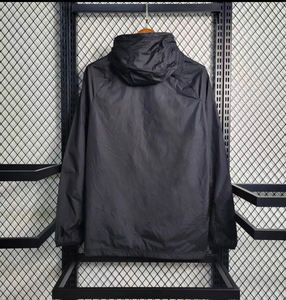 Sudadera con capucha de fútbol de salida de fábrica de alta calidad, cortavientos, impermeable, para hombres y adultos, abrigo de fútbol, chaquetas de uniforme de entrenamiento de invierno - Product Image 2