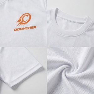 Shorts de sport blancs minimalistes personnalisés, respirants en mesh, pour l'entraînement, OEM ODM - Product Image 4