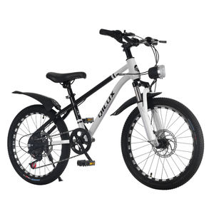 Vélo de montagne pour enfants de qualité professionnelle, cadre en acier à haute teneur en carbone, frein à disque, amortisseur, hauteur réglable, 18/20/22/24 pouces - Product Image 4