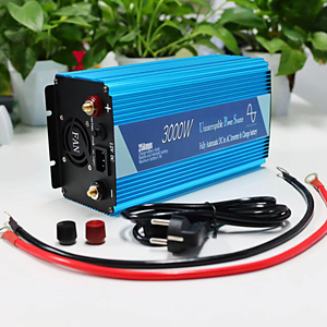 Inversor de Corriente UPS de 1KW 2KW, Onda Sinusoidal Pura, 50Hz, 12V/24V <span class=keywords><strong>a</strong></span> 220V, Convertidor de CC <span class=keywords><strong>a</strong></span> CA con Cargador de Baterí<span class=keywords><strong>a</strong></span> - Product Image 3