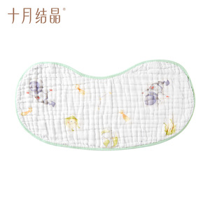 ผ้ากันเปื้อนเด็กอ่อนแบบผ้าก๊อซ ตรา October Crystal ขนาด 27x57 ซม. ป้องกันการสำลักนม สำหรับเด็กแรกเกิด - Product Image 5