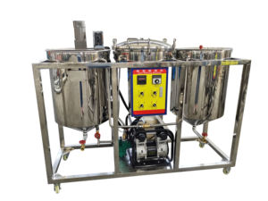 Dispositif de purification d'huile de palmiste efficace, mini-raffinerie portable pour usage domestique, machine de nettoyage d'huile comestible brute de qualité supérieure - Product Image 2