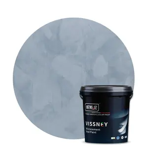 Vissney 라임 워시 페인트 도매 가격 액체 치장 벽토 미세 시멘트 페인트