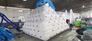 Mới Được Thiết Kế Inflatable Trượt Nước Nổi, Inflatable Trượt Nước Trượt Iceberg Trên Nước Với Chất Lượng Cao - Product Image 3
