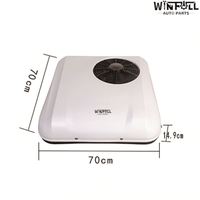 Système de réfrigération embarqué WINFULL, nouvelle génération, 12V 1800W, capacité de refroidissement 2000M/h, ventilateur électronique pour camion de classe 8