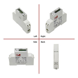 Compteur d'énergie intelligent monophasé multifonction kilowattheure kWh, compteurs de puissance 5-100A 230V 50Hz, contrôle de la charge tarifaire - Product Image 3