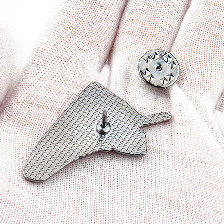 Custom Printed Enamel Pin Gold Plated Zinc Alloy Metal Badge Business