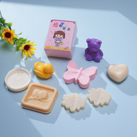 Coffret Cadeau Savon Artisanal DIY Créatif en Boîte Mystère, Savons aux Huiles Essentielles Faits Main en Chine, Idéal pour les Activités Professionnelles et les Mariages