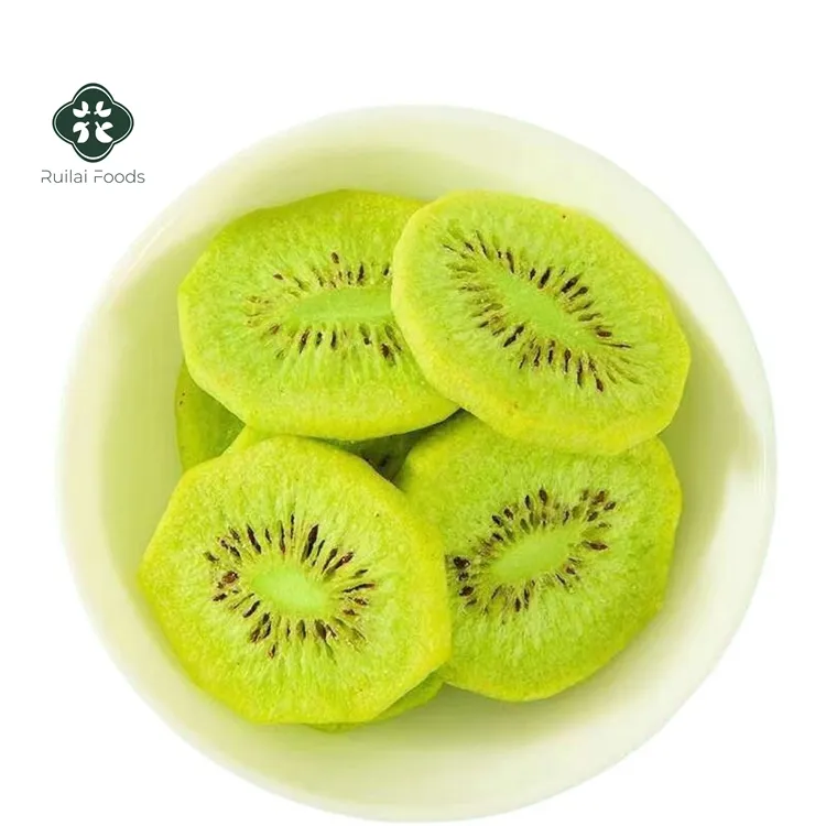 Vente en gros de tranches naturelles de kiwi séchées, de baies, de kiwi, de fruits secs, de haute qualité