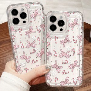 Funda con Diseño de Mariposa y Copo de Nieve para iPhone 17 Pro Max, 16 Transparente, 15 con Protección Airbag, 14 Estilo Europeo y Americano, 13 Estética - Product Image 1