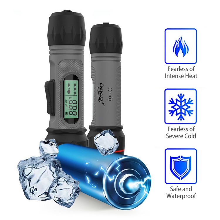 Handheld Ice Fishing Depth Finders - Wireless & Waterproof