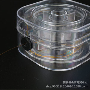 Fishing Tackle <b>Box</b> Plastic Compact <b>Storage</b> Case For Fishing Accessories Small Size Universal Use - Product Image 5