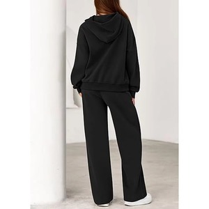 Conjunto Deportivo de 2 Piezas Estilo Urbano, Chándal Personalizado para Mujer, Talla Grande, Felpa de Algodón, Chándales de Mujer al por Mayor en Venta - Product Image 2