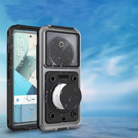 Étui de téléphone universel professionnel IPX8 pour plongée sous-marine, étanche jusqu'à 15 m, avec cordon pour vidéo et photo, compatible VIVO IQOO, design robuste