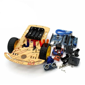 Kit de Chasis para Carro Inteligente STM32 con Seguimiento de Líneas y Evitación de Obstáculos Ultrasónica, Robótica Educativa DIY, Aprendizaje STEM - Product Image 1