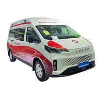 I-VECO Juxing Ambulance médicale de sauvetage électrique pure pour transfert de patients en soins intensifs, avec interface médicale RHD pour hôpitaux et véhicules de secours